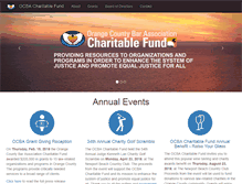 Tablet Screenshot of ocbacf.org